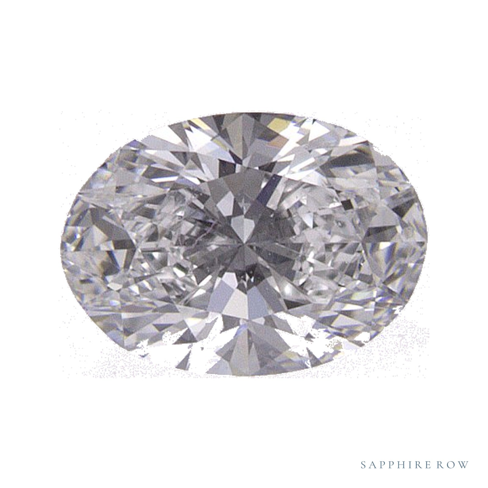 0.54 ct natural diamond, oval cut | Sapphire Row · cut4