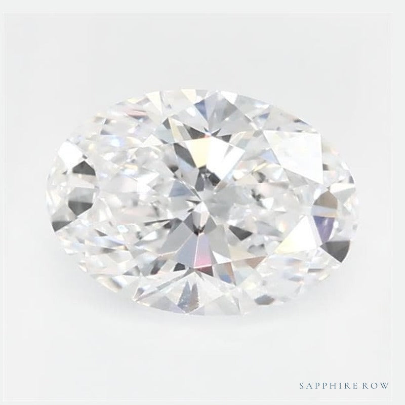 0.54 ct lab-grown diamond, oval cut | Sapphire Row · cut6