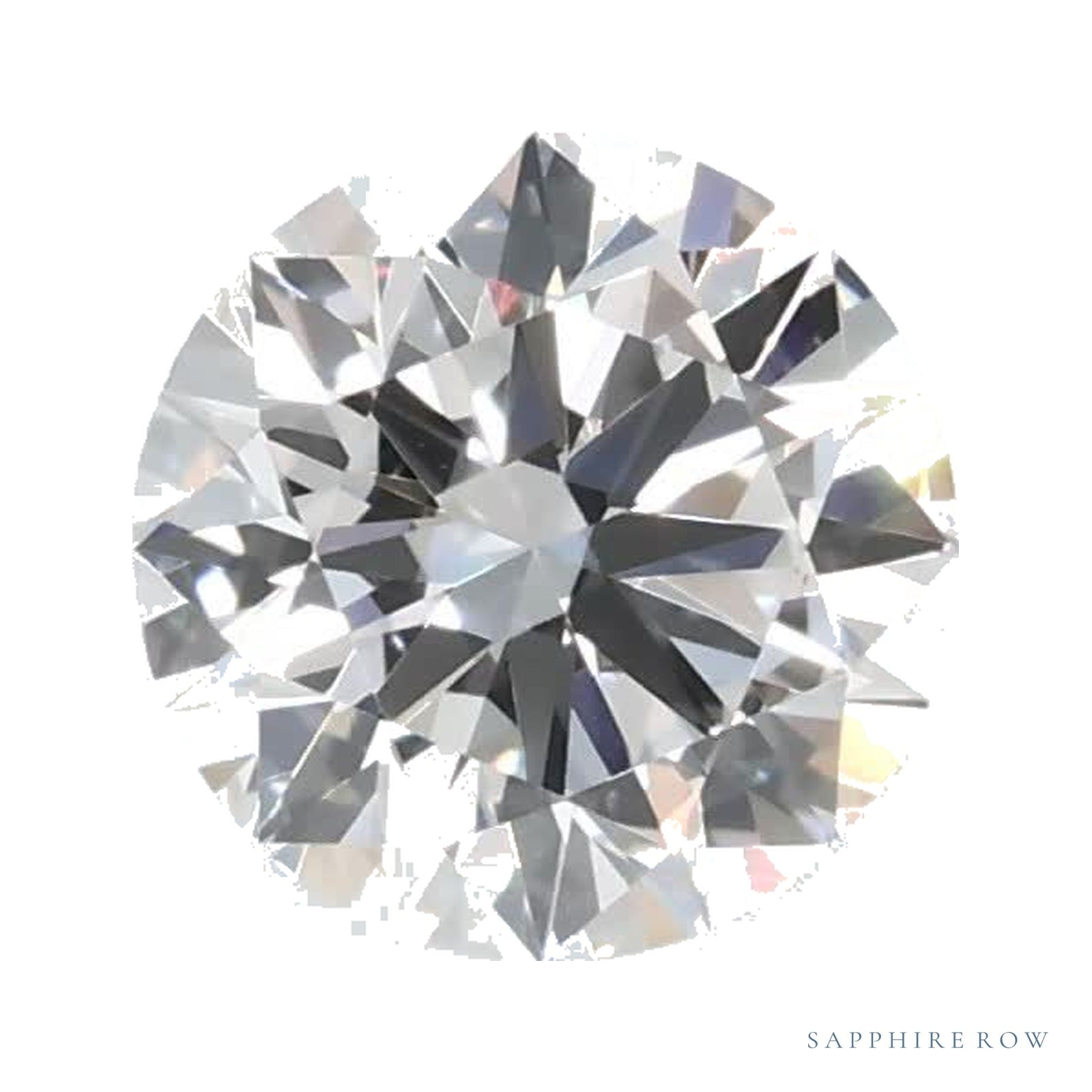 0.54 ct Round Lab-Grown Diamond – F VVS2 — Sapphire Row · cut3 · cut4