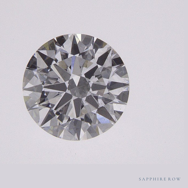 0.54 ct lab-grown diamond, round cut | Sapphire Row · cut6
