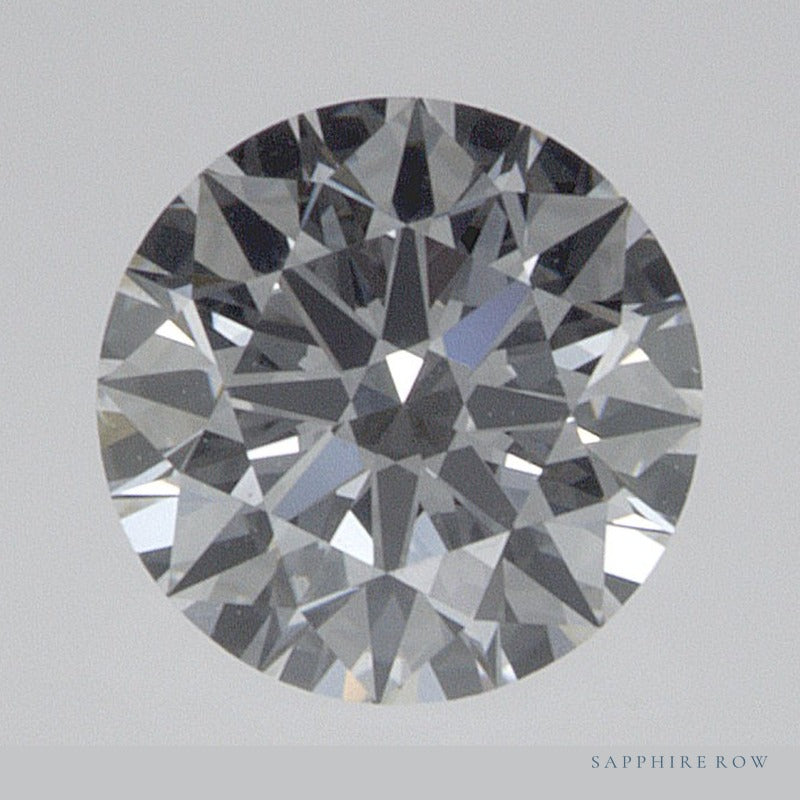 0.54 ct lab-grown diamond, round cut | Sapphire Row · cut6
