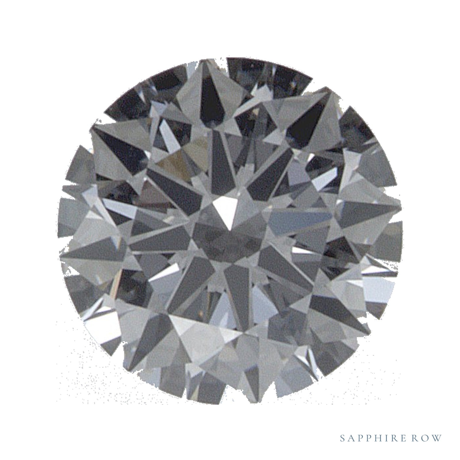0.54 ct Round Lab-Grown Diamond – D VVS2 — Sapphire Row · cut · cut3 · cut4