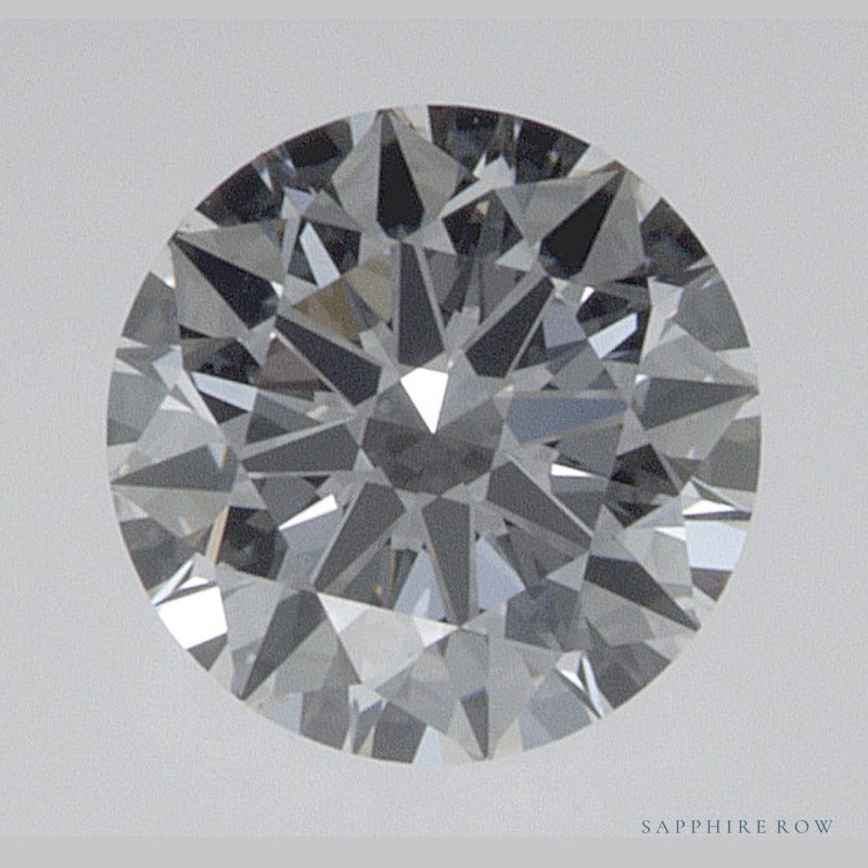 0.54 ct lab-grown diamond, round cut | Sapphire Row · cut6