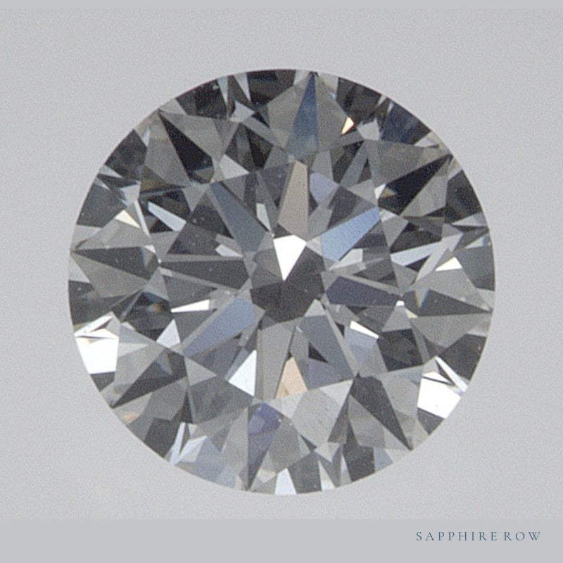 0.54 ct lab-grown diamond, round cut | Sapphire Row · cut6