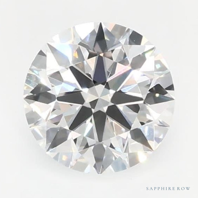 0.54 ct lab-grown diamond, round cut | Sapphire Row · cut7