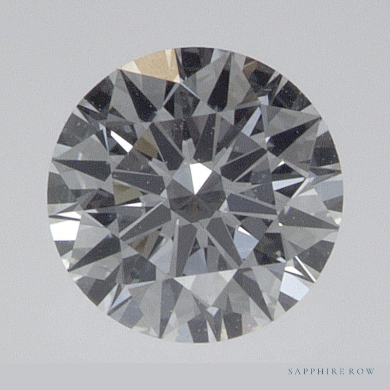 0.54 ct lab-grown diamond, round cut | Sapphire Row · cut6