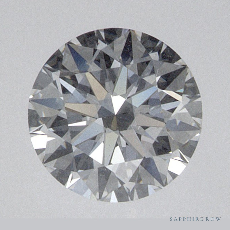 0.54 ct lab-grown diamond, round cut | Sapphire Row · cut6