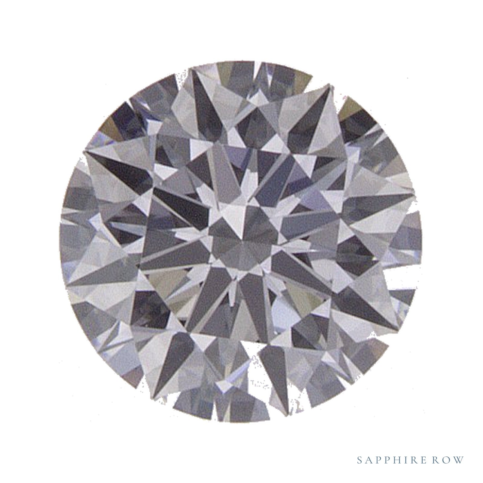 0.54 ct Round Lab-Grown Diamond – D VVS2 — Sapphire Row · cut · cut3 · cut4