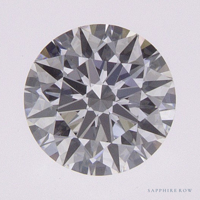 0.54 ct lab-grown diamond, round cut | Sapphire Row · cut7