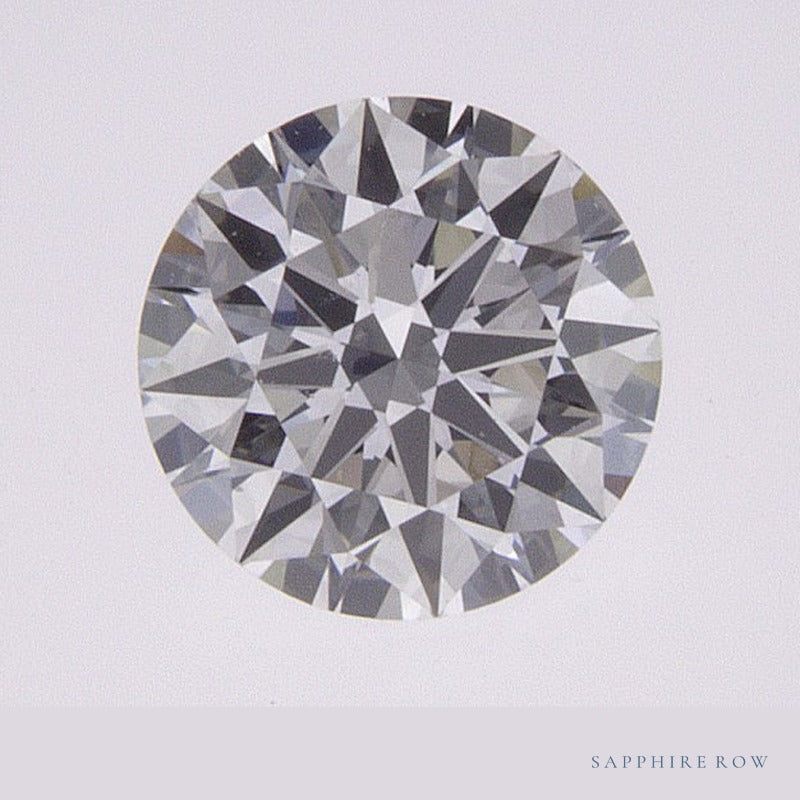 0.54 ct lab-grown diamond, round cut | Sapphire Row · cut6