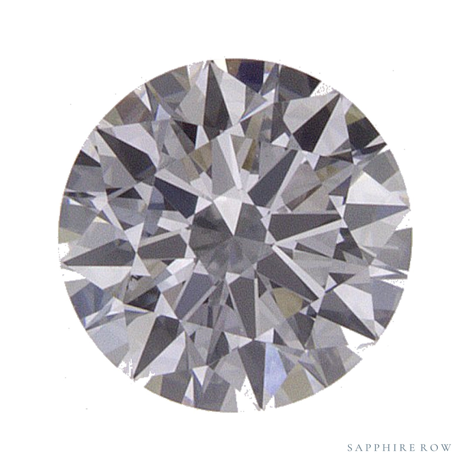 0.54 ct Round Lab-Grown Diamond – D VVS2 — Sapphire Row · cut · cut3 · cut4