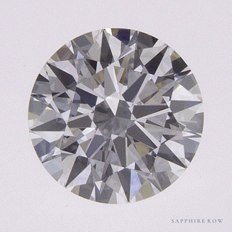 0.54 ct lab-grown diamond, round cut | Sapphire Row · cut7