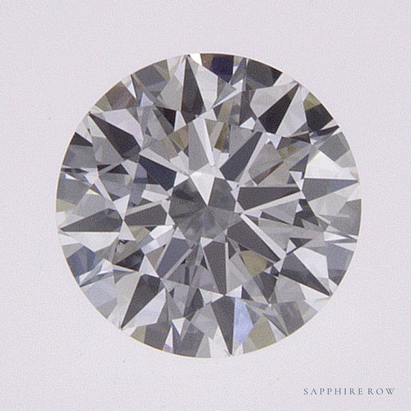 0.54 ct lab-grown diamond, round cut | Sapphire Row · cut6