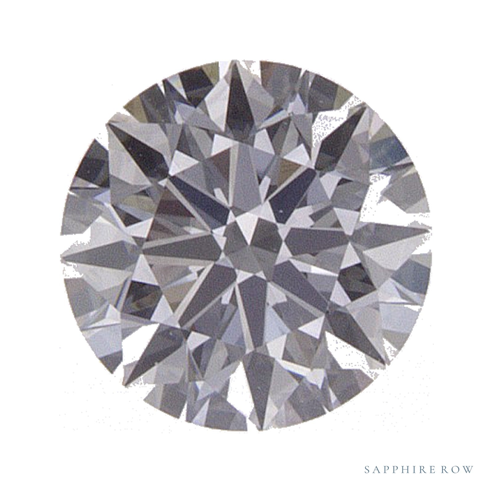 0.54 ct Round Lab-Grown Diamond – D VVS2 — Sapphire Row · cut · cut3 · cut4