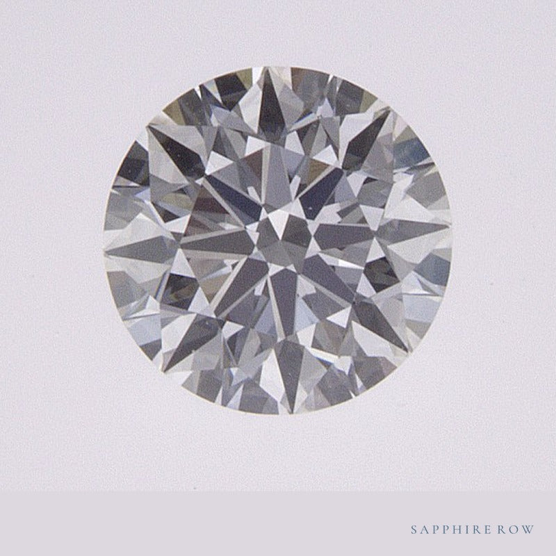 0.54 ct lab-grown diamond, round cut | Sapphire Row · cut6