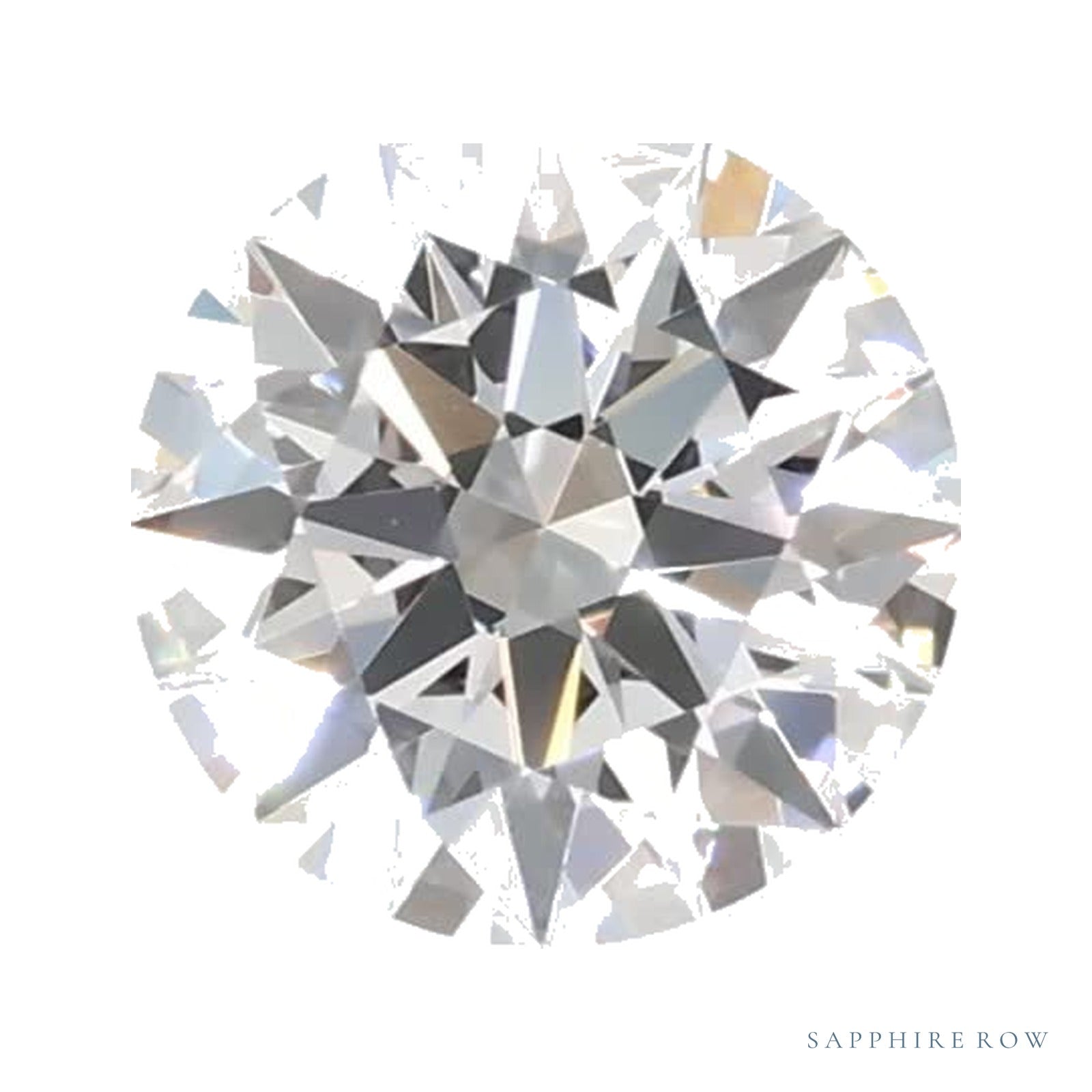 0.54 ct Round Lab-Grown Diamond – E VVS1 — Sapphire Row · cut · cut3 · cut4