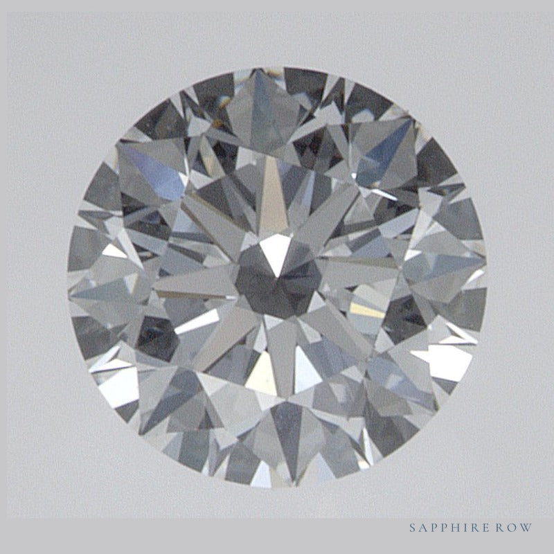 0.54 ct lab-grown diamond, round cut | Sapphire Row · cut6