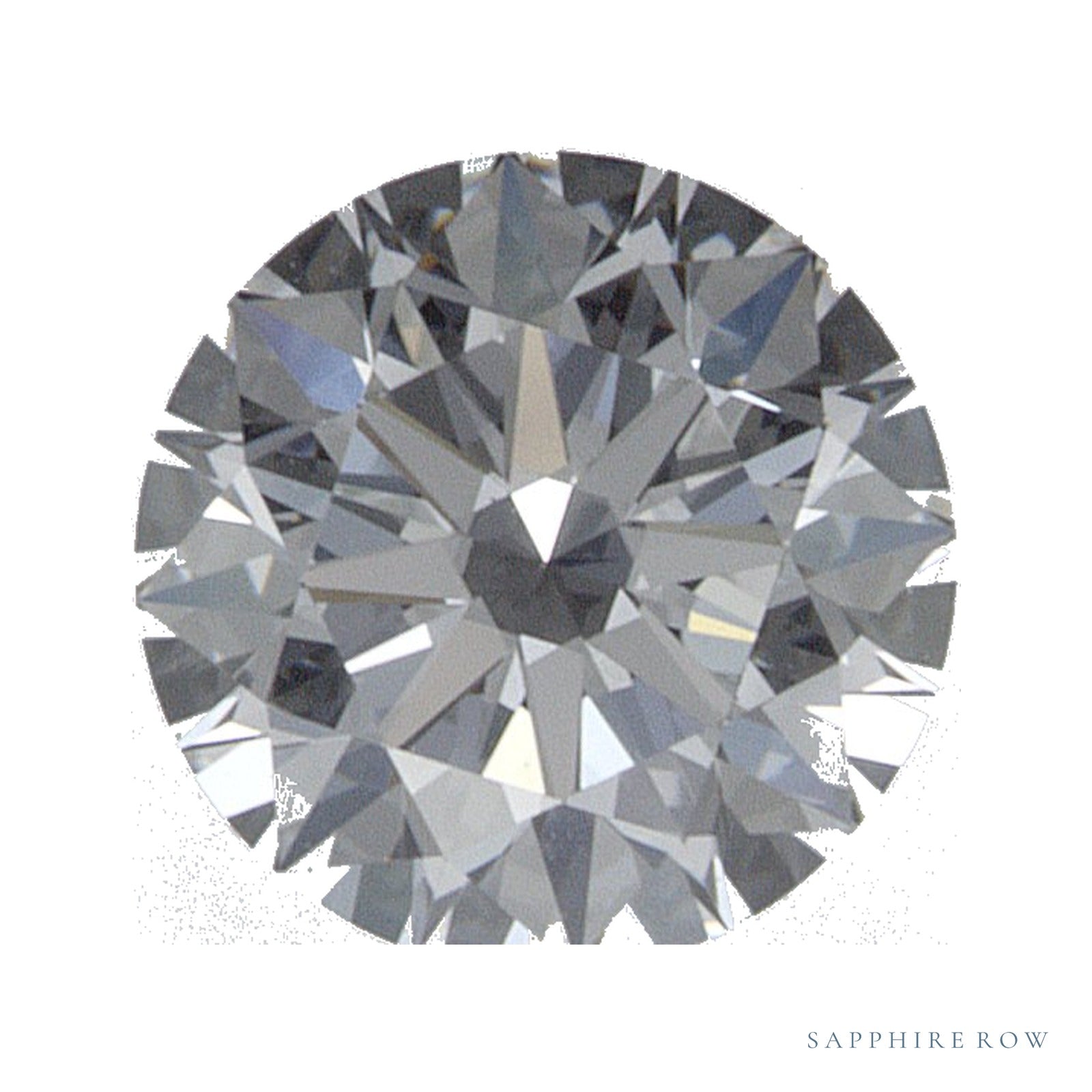 0.54 ct Round Lab-Grown Diamond – D VVS1 — Sapphire Row · cut · cut3 · cut4