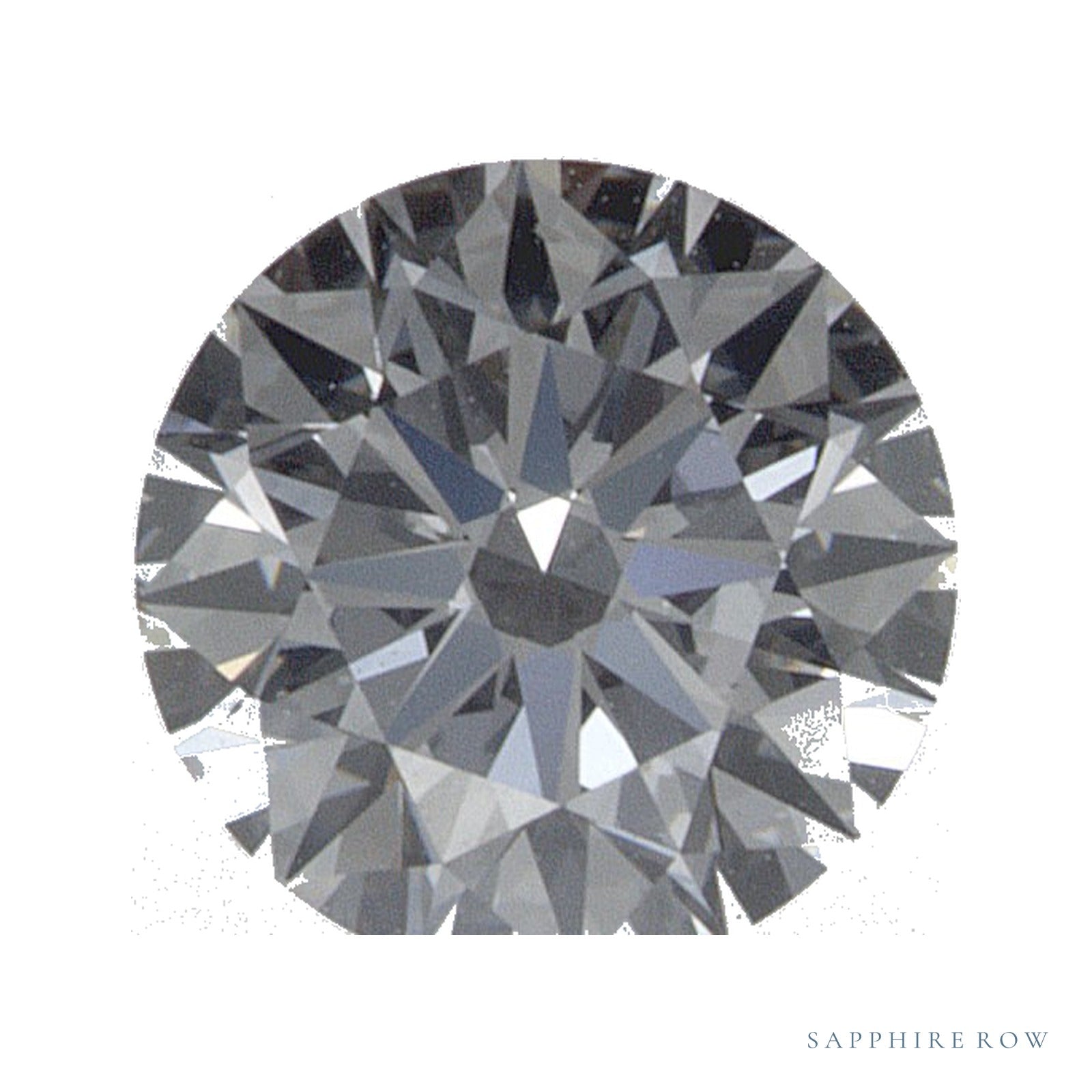 0.54 ct Round Lab-Grown Diamond – D VVS1 — Sapphire Row · cut · cut3 · cut4