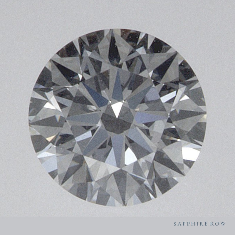 0.54 ct lab-grown diamond, round cut | Sapphire Row · cut6