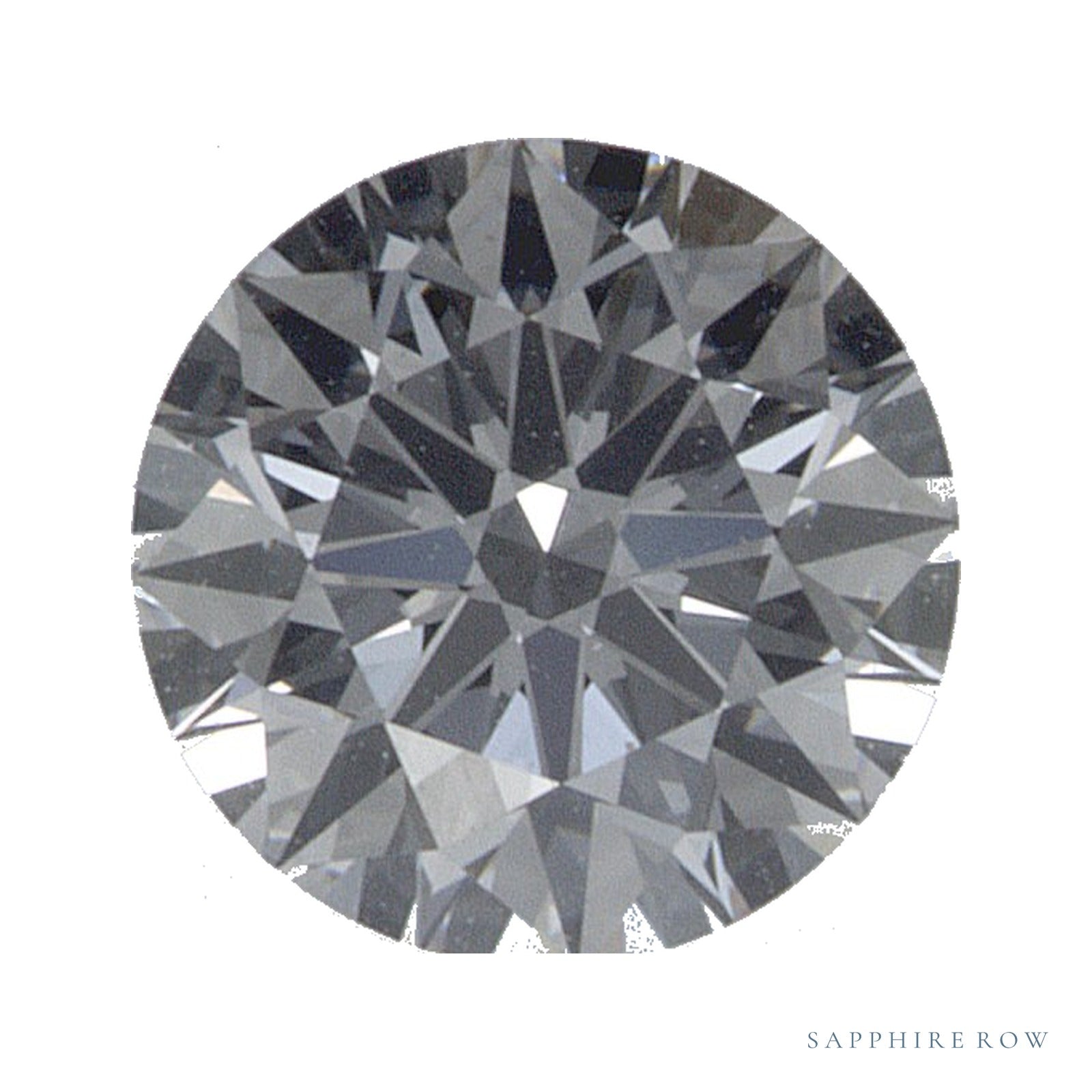 0.54 ct Round Lab-Grown Diamond – D VVS1 — Sapphire Row · cut · cut3 · cut4