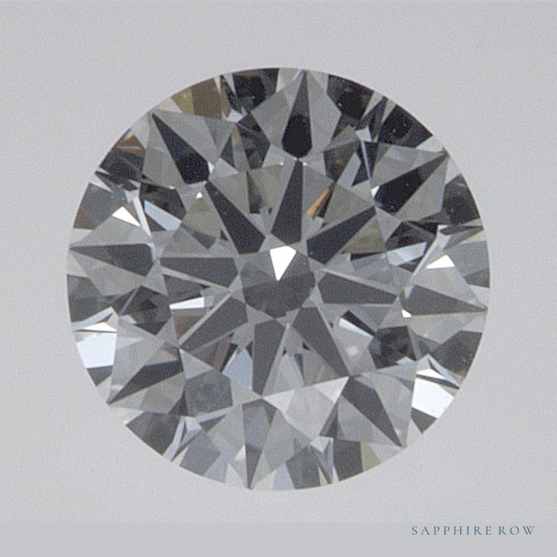 0.54 ct lab-grown diamond, round cut | Sapphire Row · cut6
