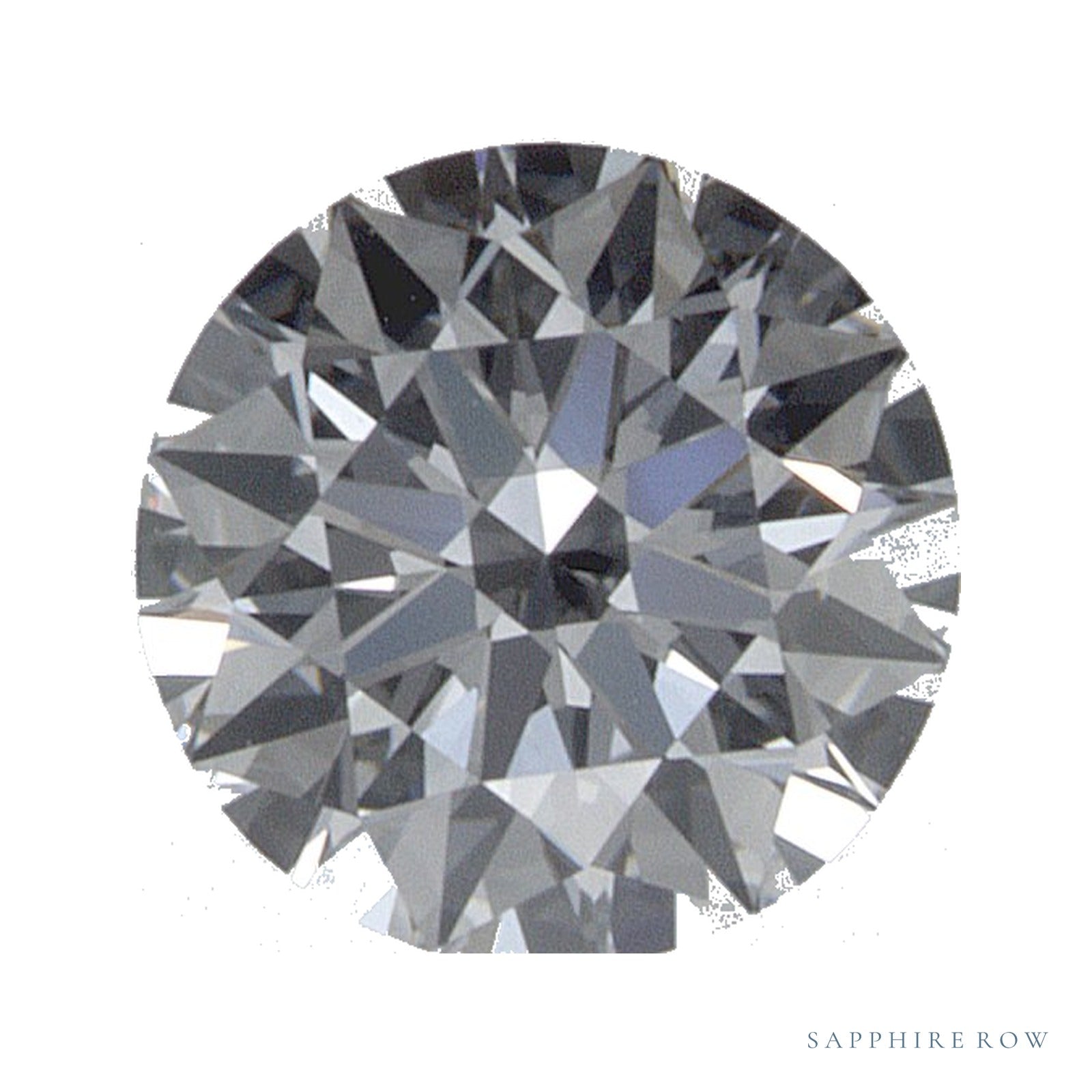 0.54 ct Round Lab-Grown Diamond – D VVS1 — Sapphire Row · cut · cut3 · cut4