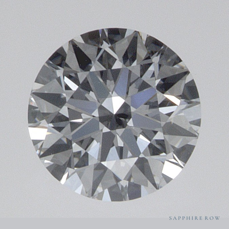 0.54 ct lab-grown diamond, round cut | Sapphire Row · cut6