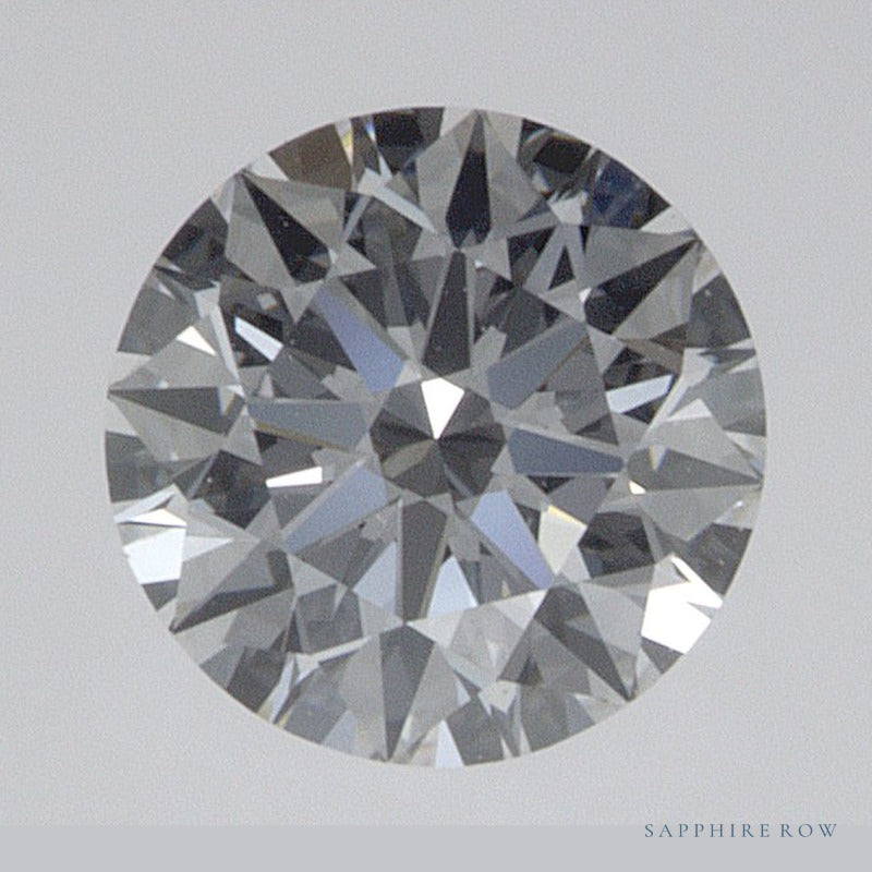 0.54 ct lab-grown diamond, round cut | Sapphire Row · cut6