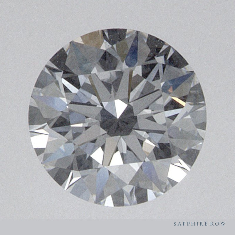 0.54 ct lab-grown diamond, round cut | Sapphire Row · cut6