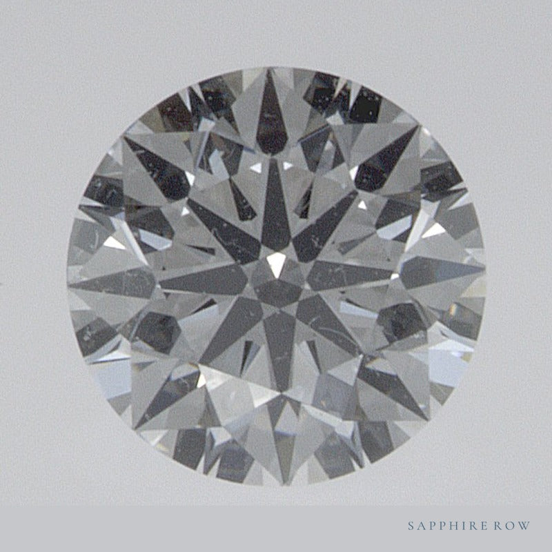 0.54 ct lab-grown diamond, round cut | Sapphire Row · cut6