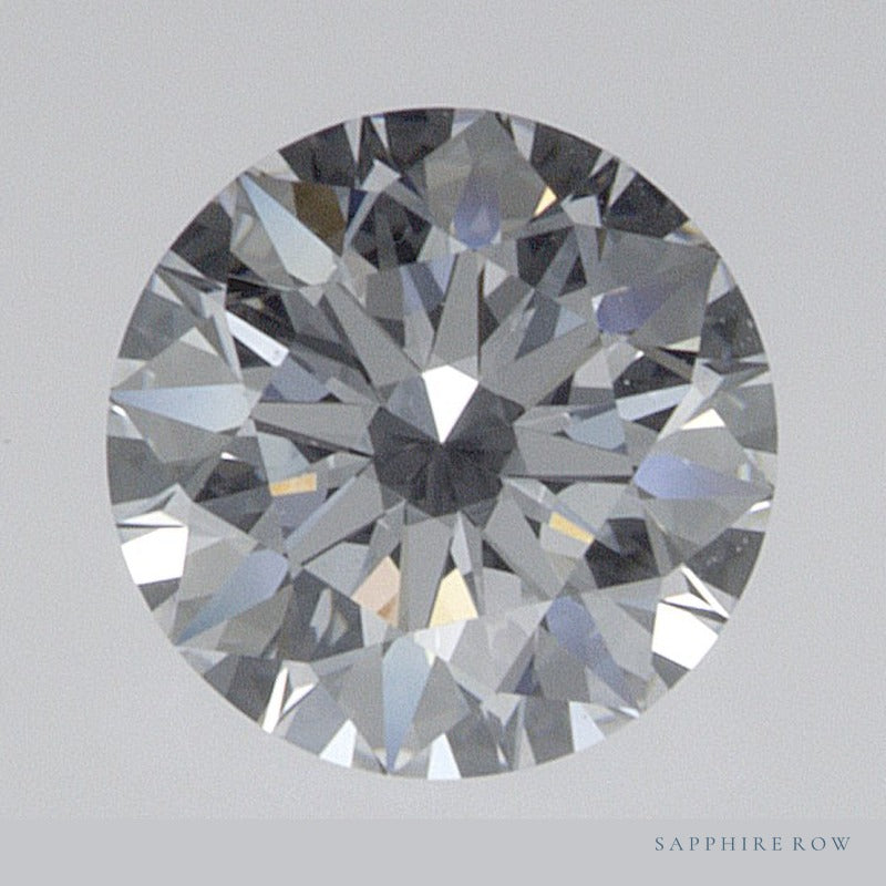 0.54 ct lab-grown diamond, round cut | Sapphire Row · cut6