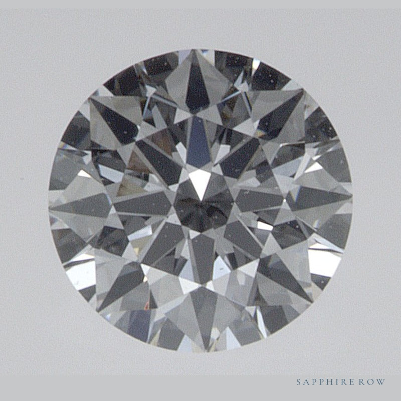 0.54 ct lab-grown diamond, round cut | Sapphire Row · cut6