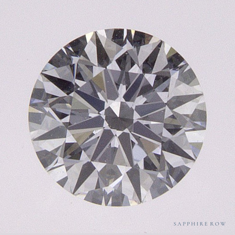 0.54 ct lab-grown diamond, round cut | Sapphire Row · cut6