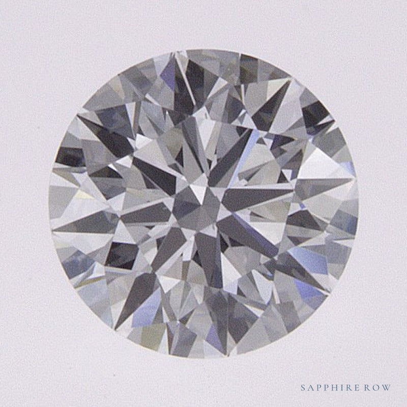 0.54 ct lab-grown diamond, round cut | Sapphire Row · cut7