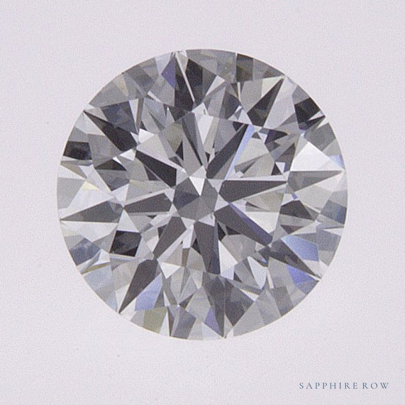 0.54 ct lab-grown diamond, round cut | Sapphire Row · cut6