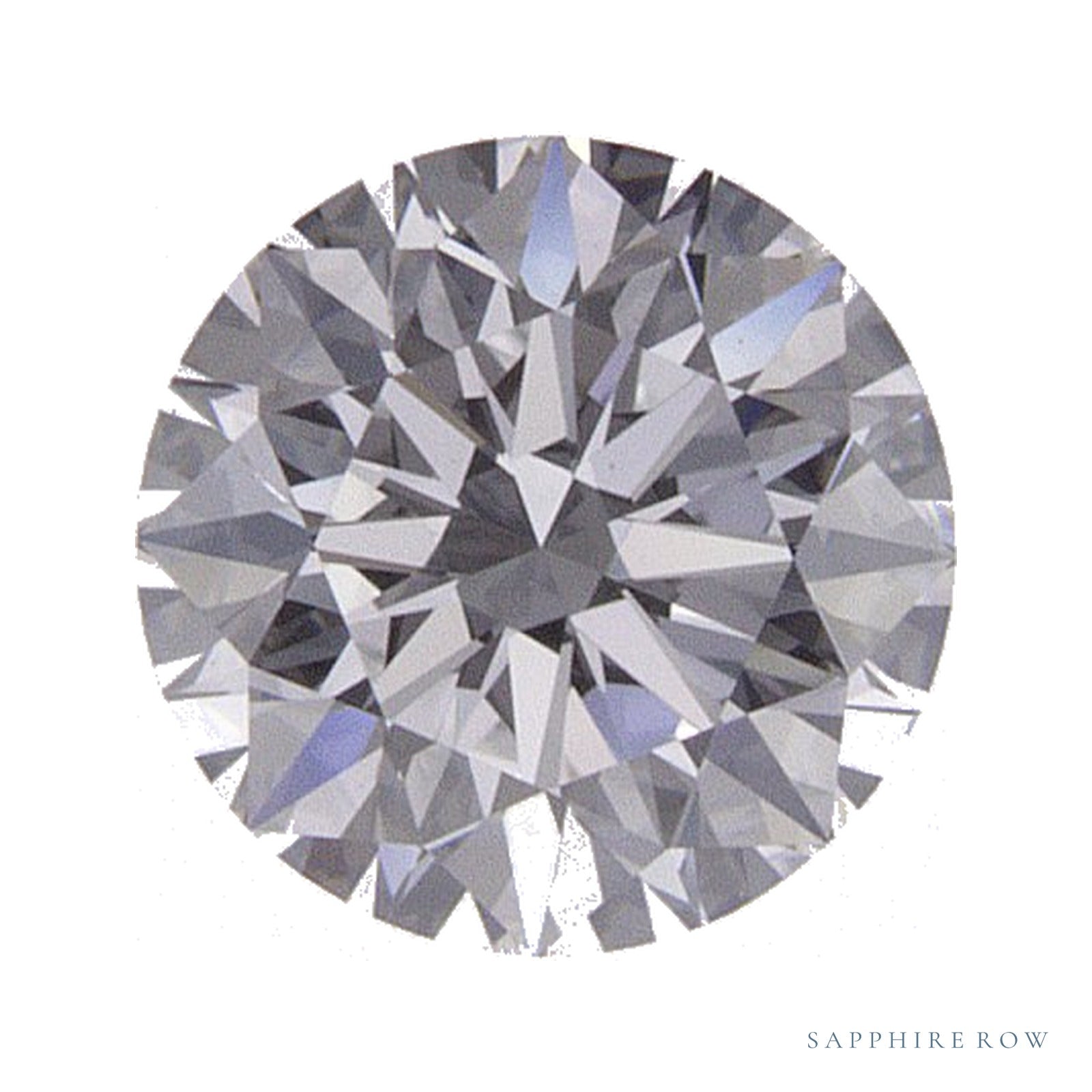 0.54 ct Round Lab-Grown Diamond – D VVS1 — Sapphire Row · cut · cut3 · cut4