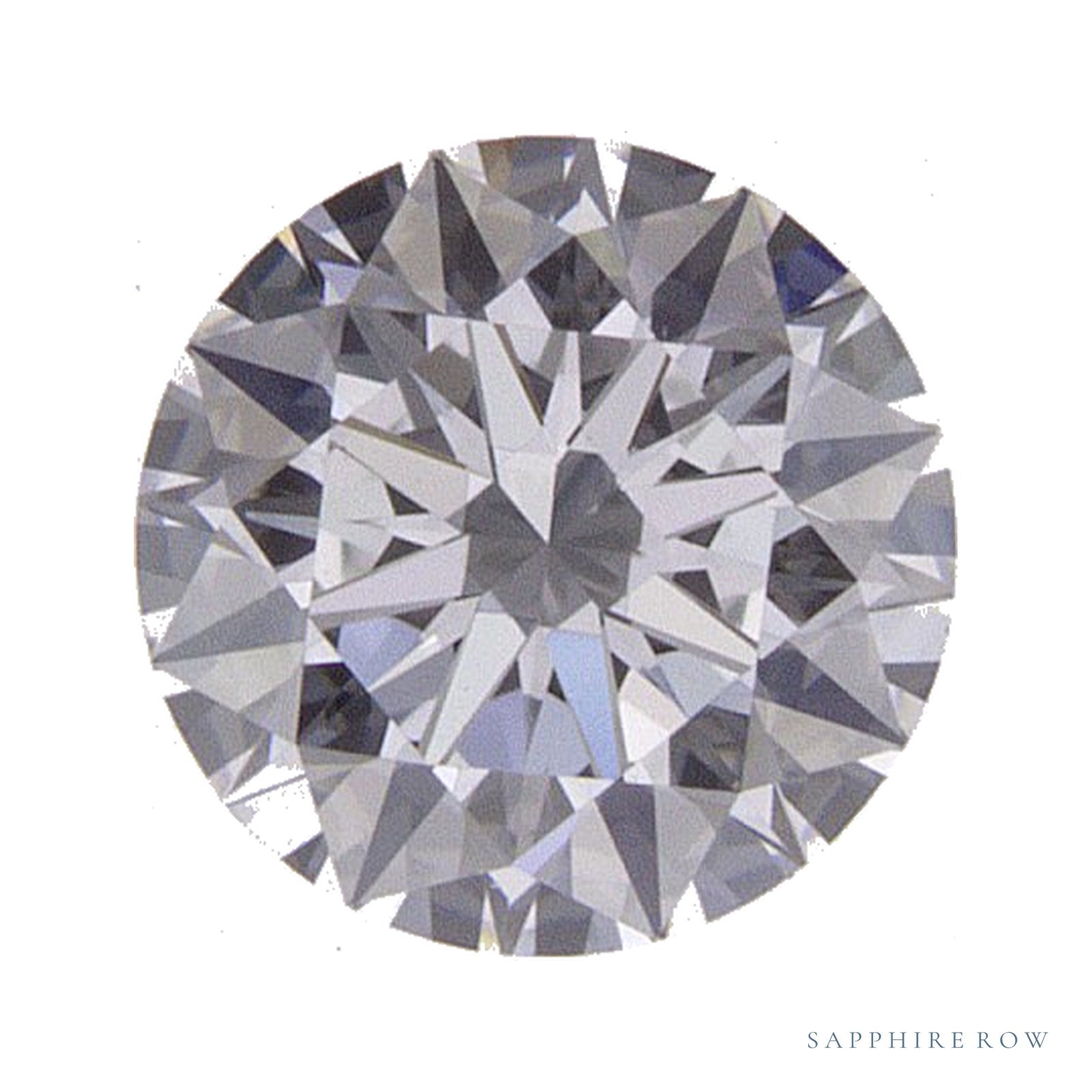 0.54 ct Round Lab-Grown Diamond – D VVS1 — Sapphire Row · cut · cut3 · cut4