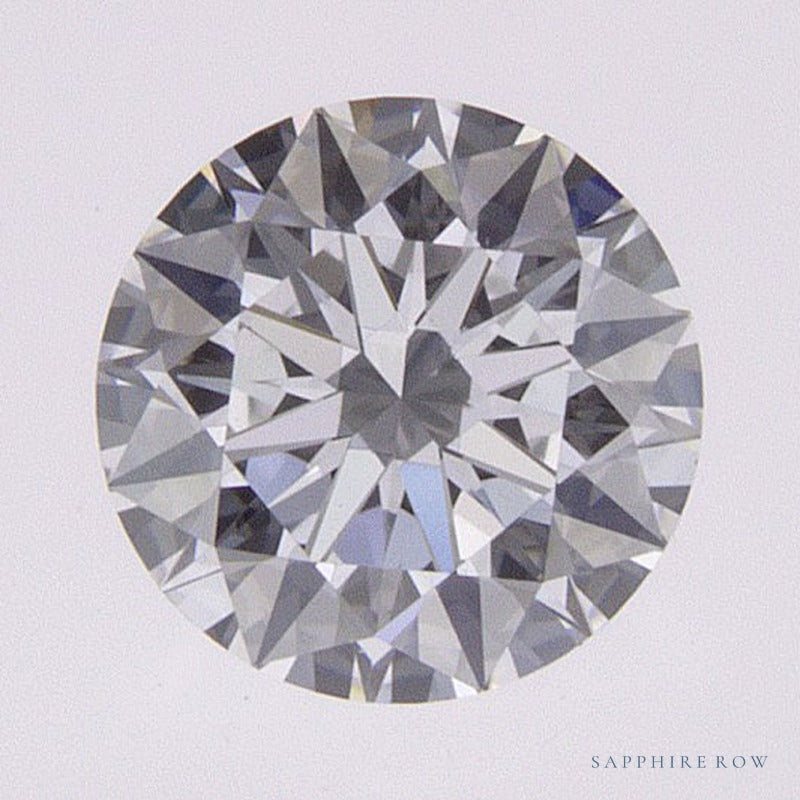 0.54 ct lab-grown diamond, round cut | Sapphire Row · cut6