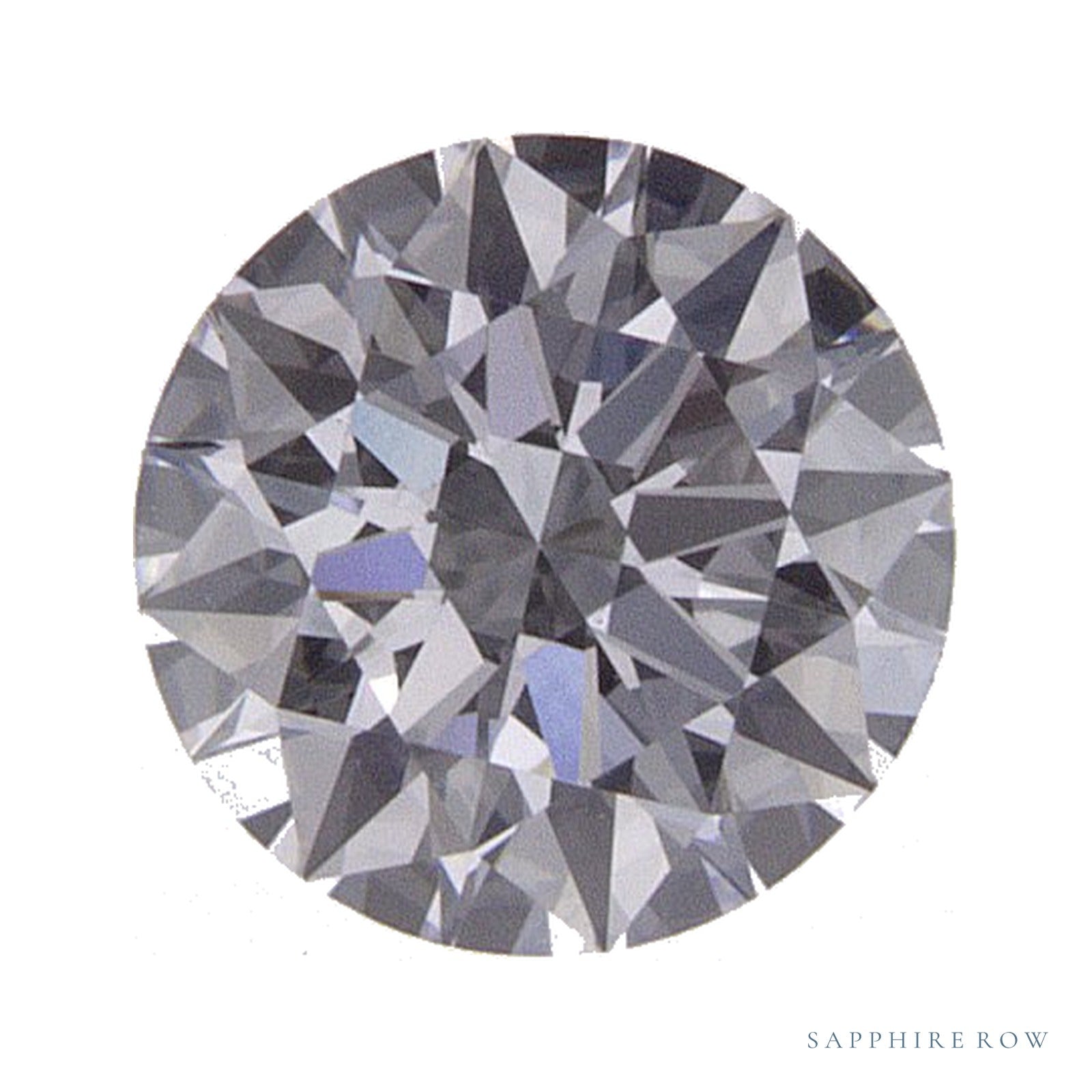 0.54 ct Round Lab-Grown Diamond – D VVS1 — Sapphire Row · cut · cut3 · cut4