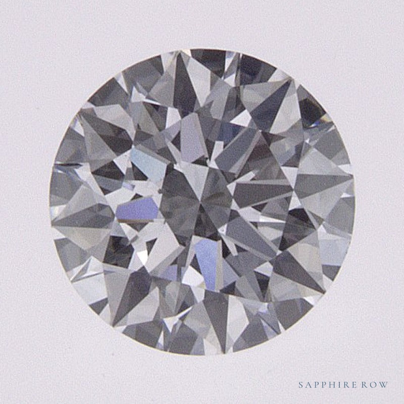 0.54 ct lab-grown diamond, round cut | Sapphire Row · cut6