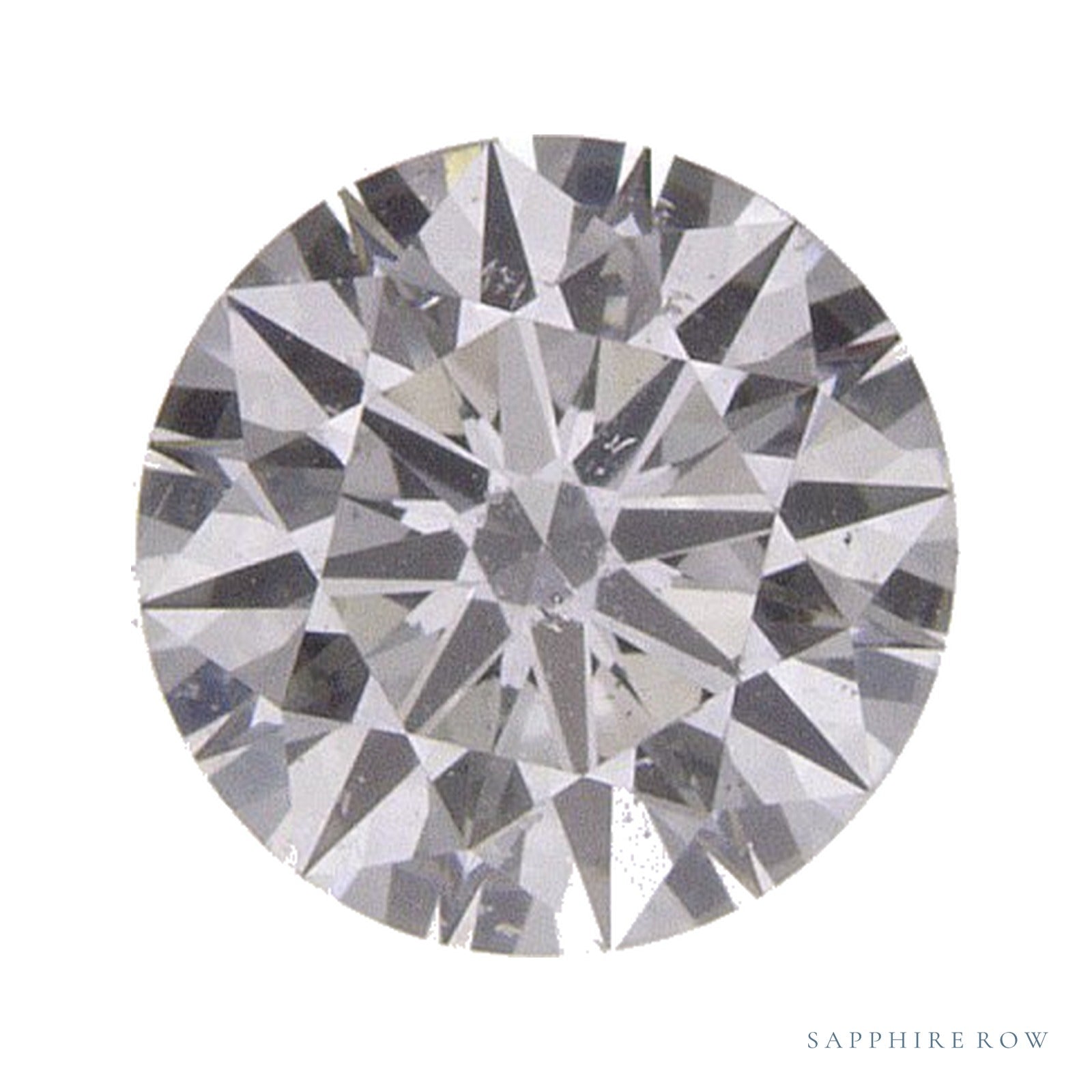 0.53 ct Round Natural Diamond – I VS2 — Sapphire Row · cut · cut3 · cut4