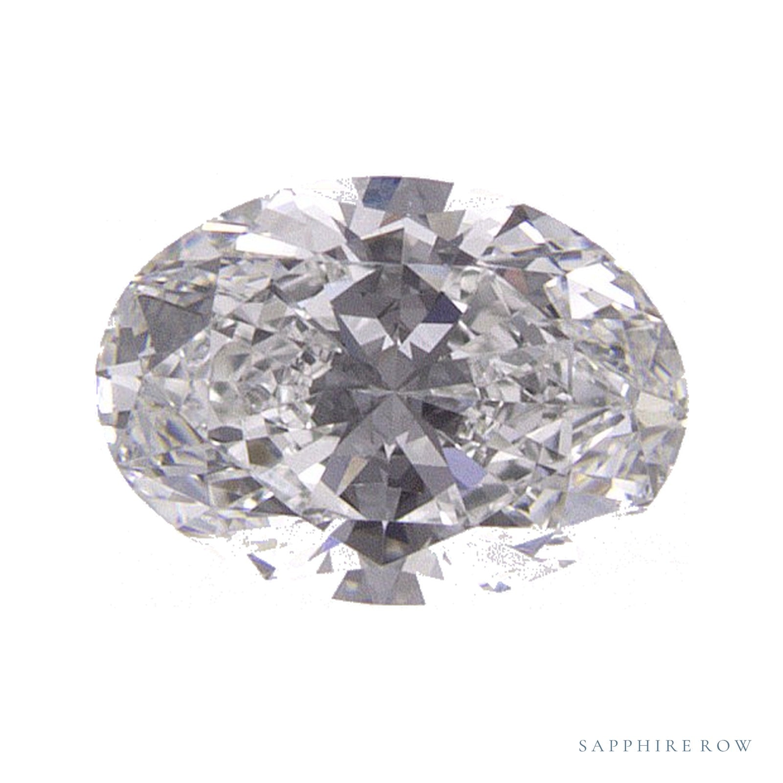 0.53 ct Oval Natural Diamond – F VS1 — Sapphire Row · cut · cut3 · cut4