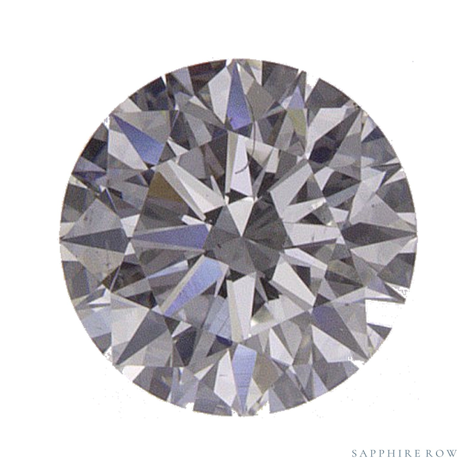 0.53 ct Round Natural Diamond – H SI1 — Sapphire Row · cut · cut3 · cut4