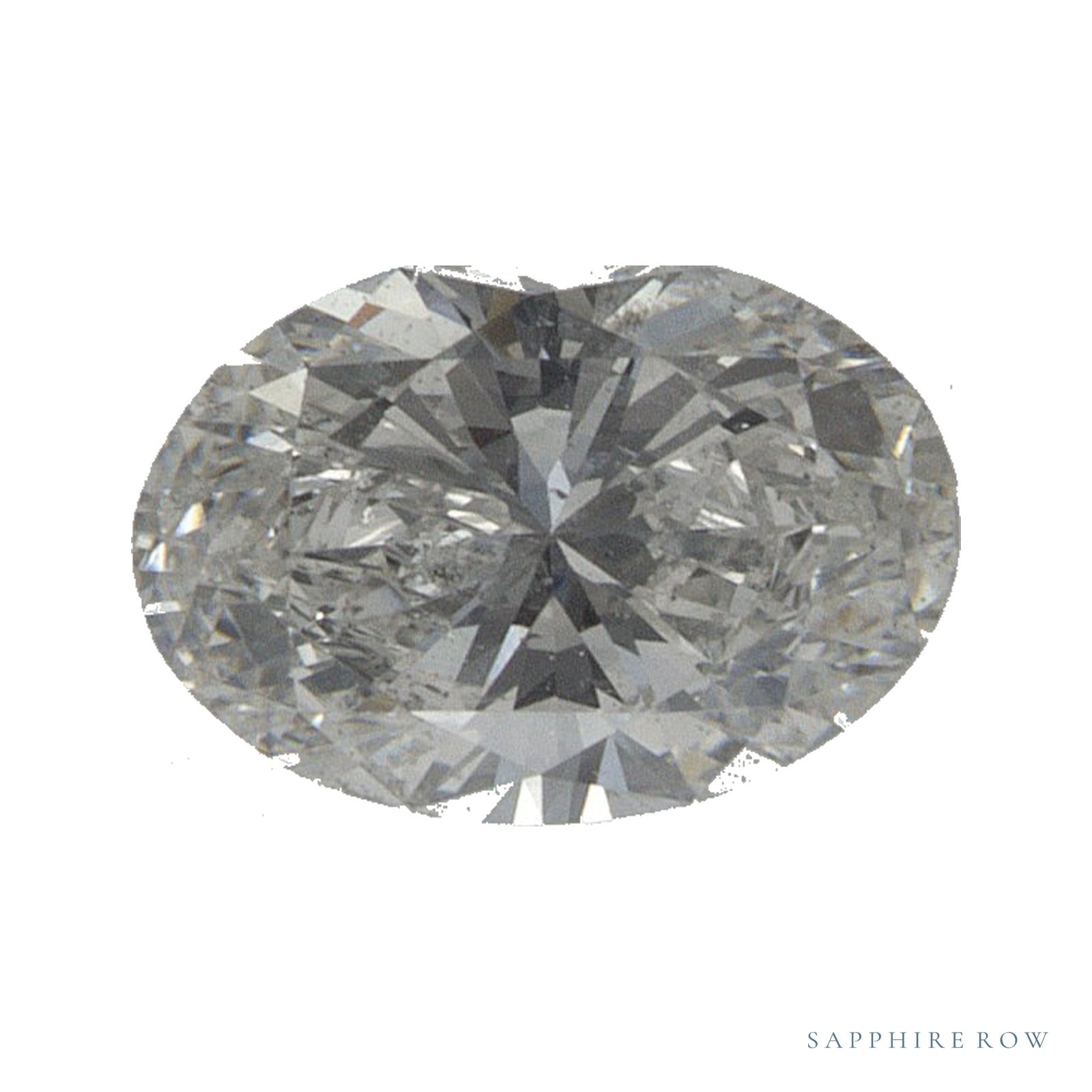 0.53 ct Oval Natural Diamond – H SI2 — Sapphire Row · cut · cut3 · cut4