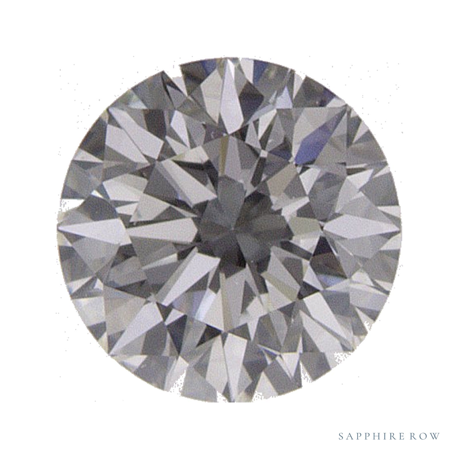 0.53 ct natural diamond, round cut | Sapphire Row · cut4