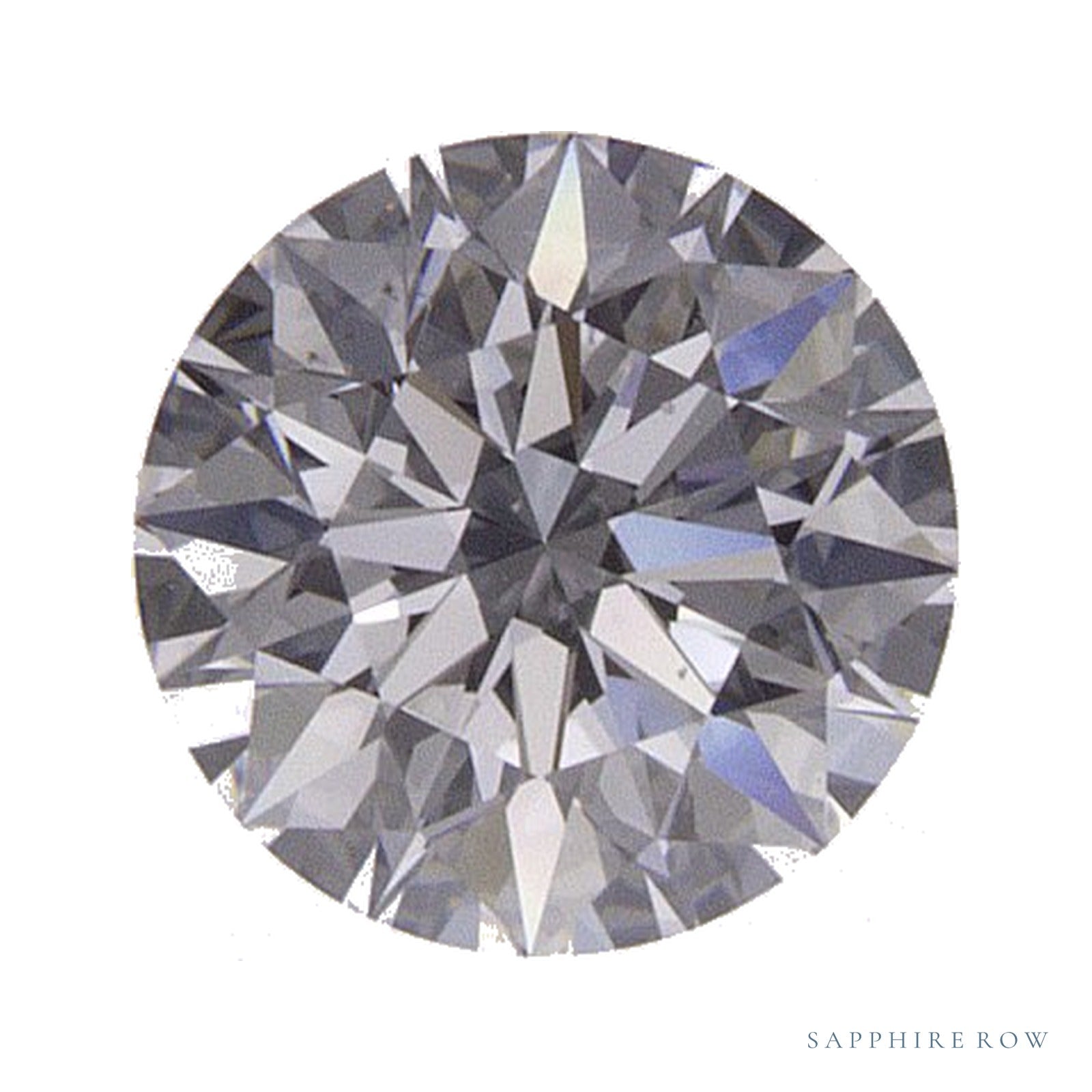 0.53 ct natural diamond, round cut | Sapphire Row · cut4
