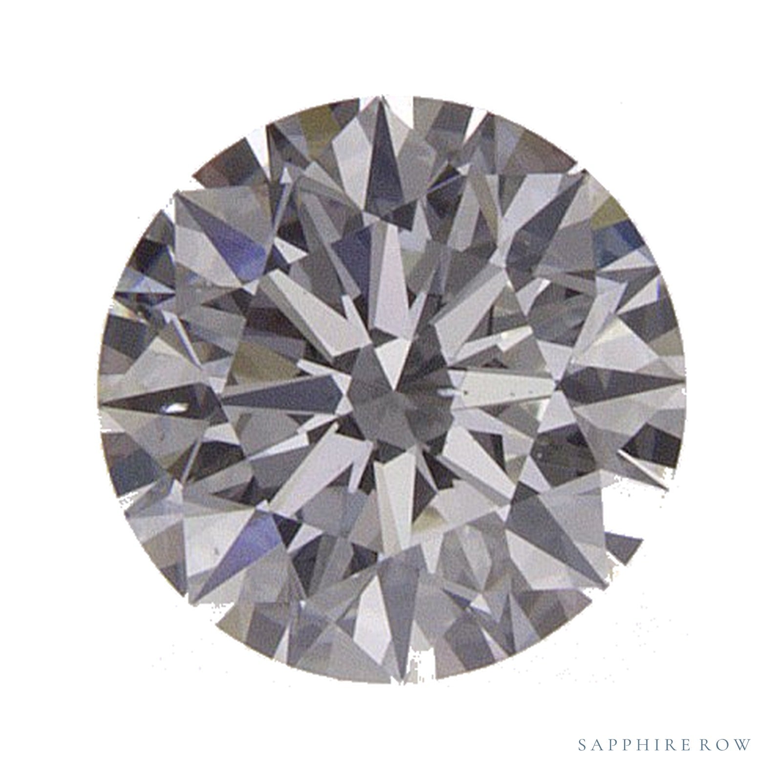 0.53 ct Round Natural Diamond – I SI1 — Sapphire Row · cut · cut3 · cut4