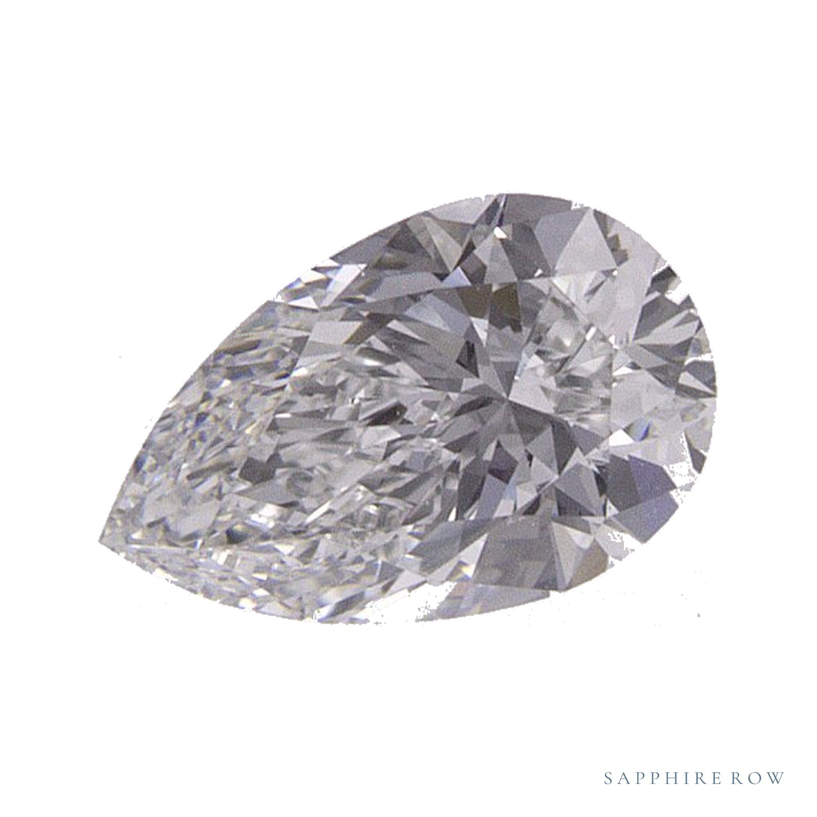 0.53 ct Pear Natural Diamond – E VVS2 — Sapphire Row · cut · cut3 · cut4