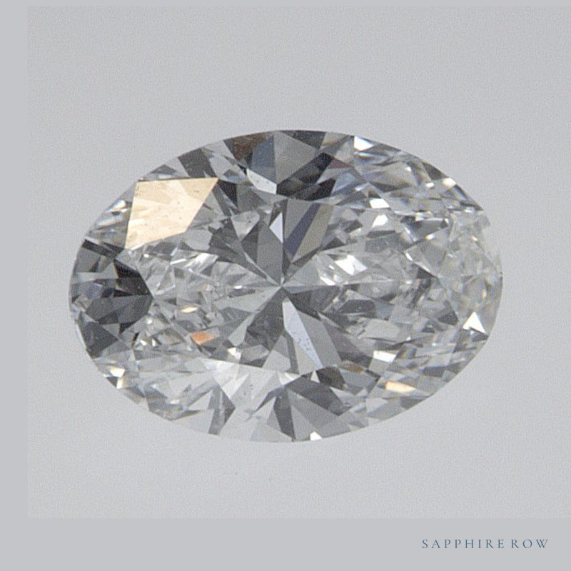0.53 ct lab-grown diamond, oval cut | Sapphire Row · cut6
